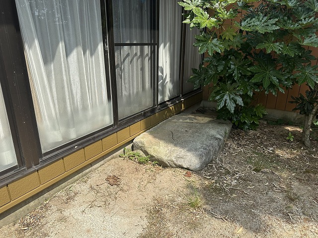 窓下の外壁仕上がり